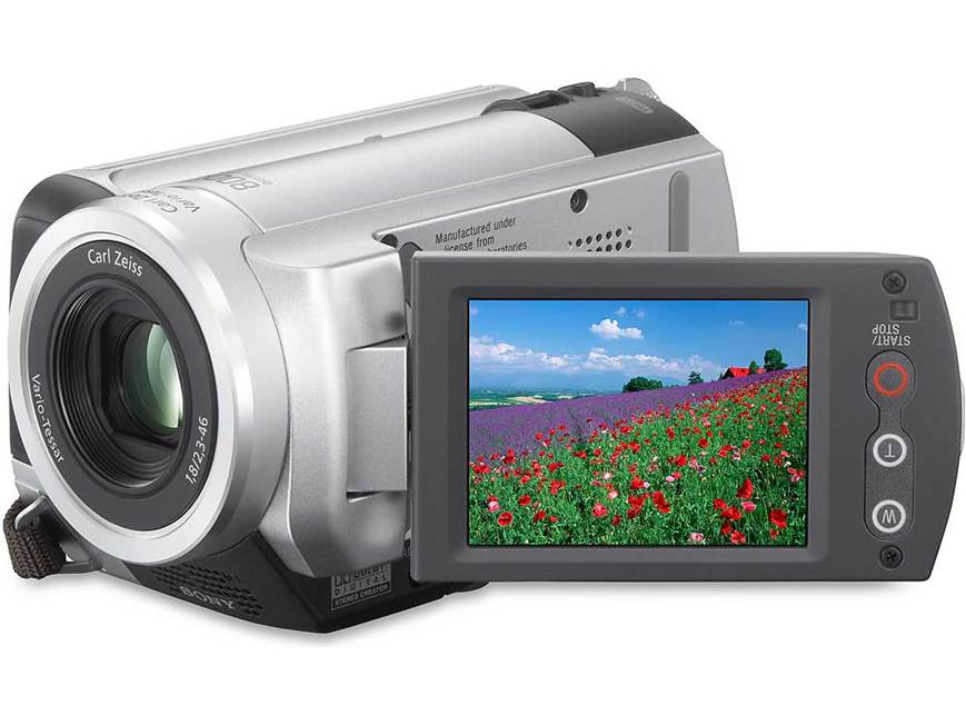 Sony DCR-SR40 30GB hard drive camcorder at Crutchfield