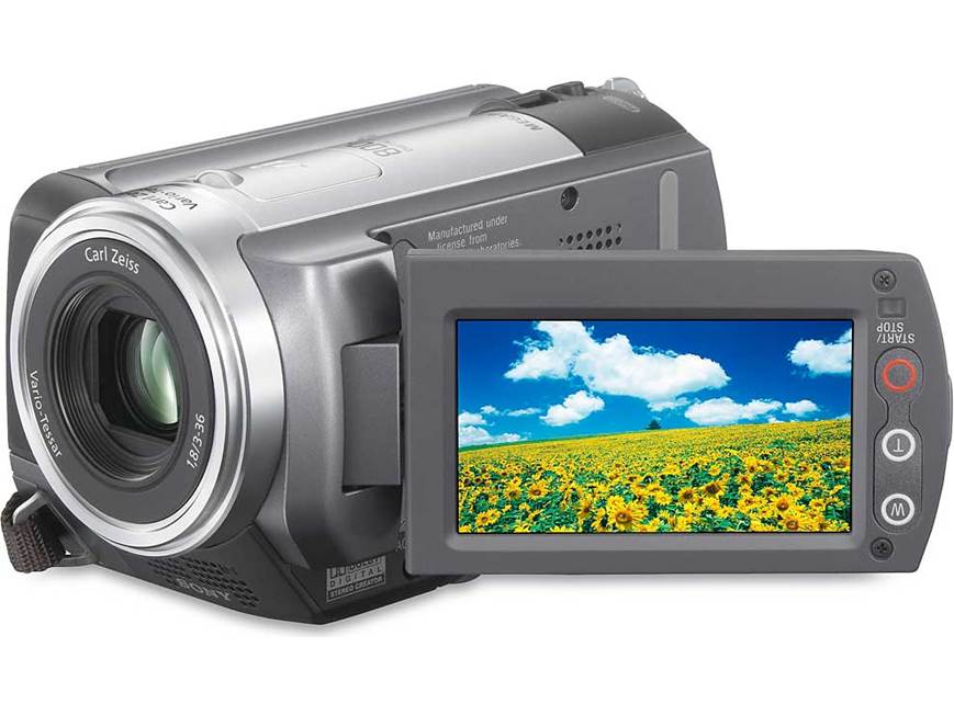 Sony DCR-SR80 60GB hard drive camcorder at Crutchfield