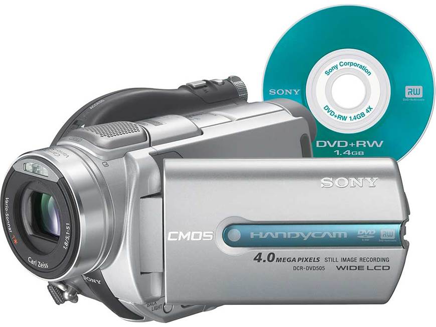 Sony DCR-DVD505 DVD camcorder with Dolby® Digital surround sound
