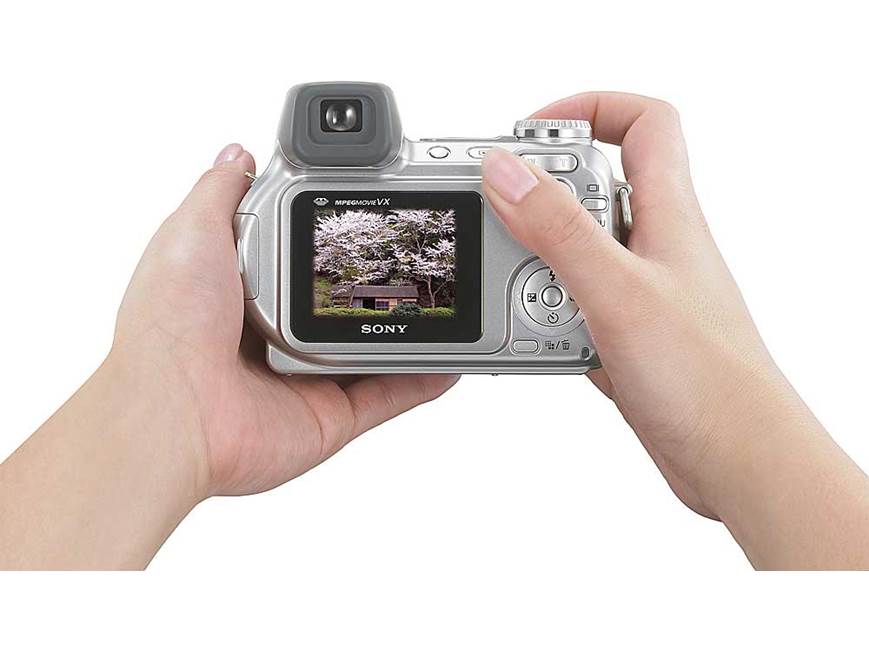Sony Cyber-shot DSC-H2 6-megapixel digital camera with 12X optical