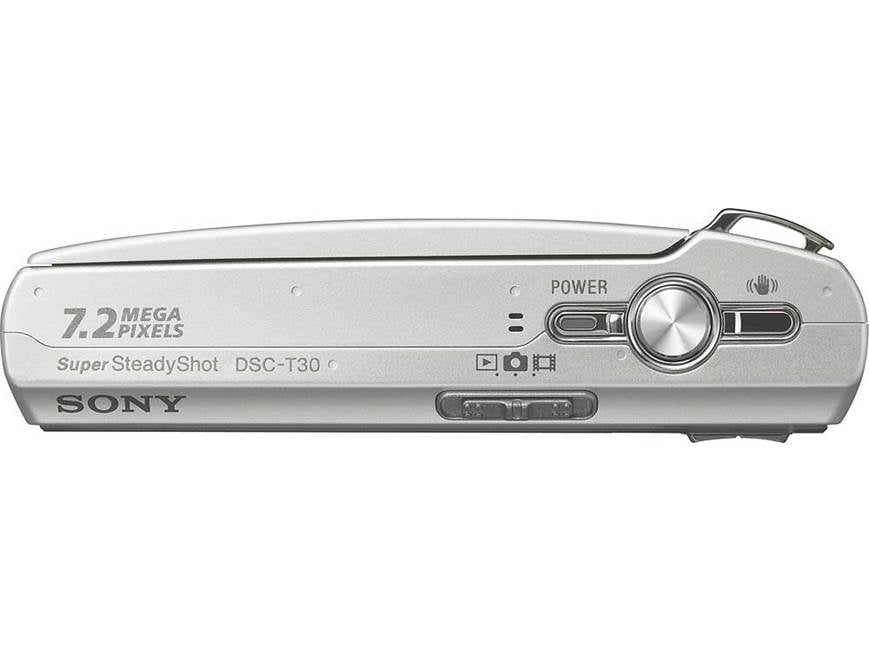 Sony DSC-T30 7.2-megapixel digital camera at Crutchfield