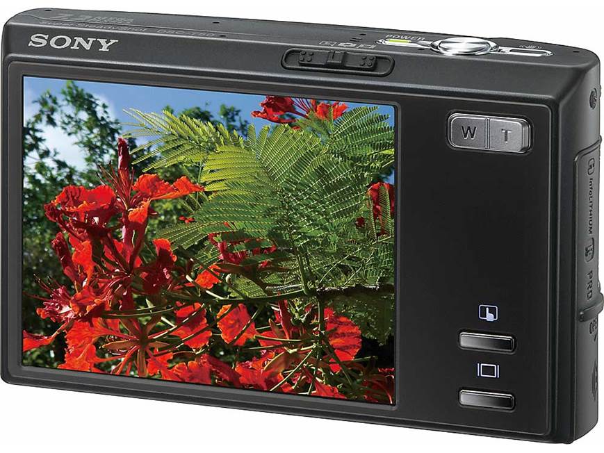 Sony Cyber-shot DSC-T50 (Black) 7.2-megapixel digital camera