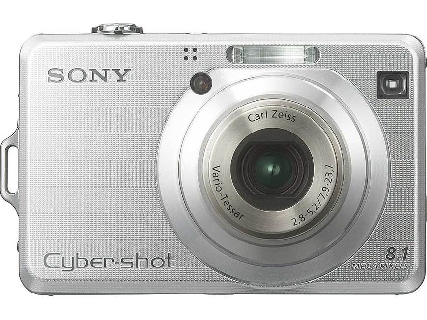 Sony Cyber-shot DSC-W100 8.1-megapixel digital camera at Crutchfield