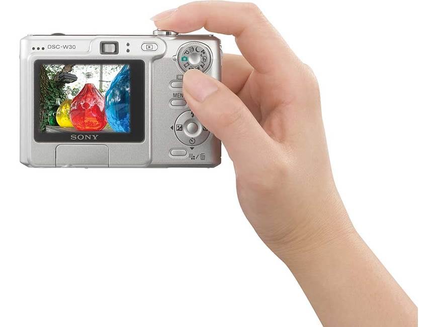 Sony Cyber-shot® DSC-W30 6-megapixel digital camera at Crutchfield