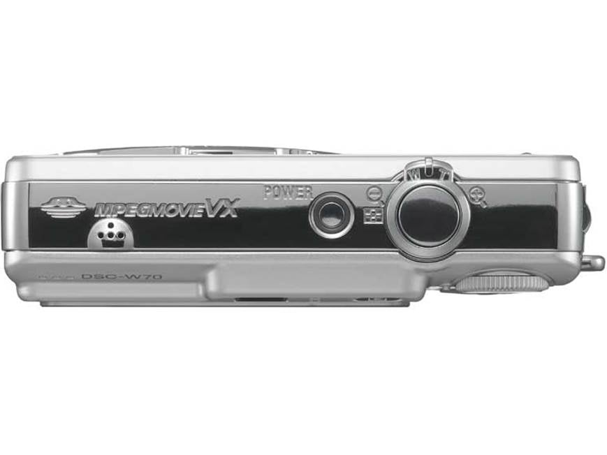 Sony Cyber-shot DSC-W50 6-megapixel digital camera at Crutchfield
