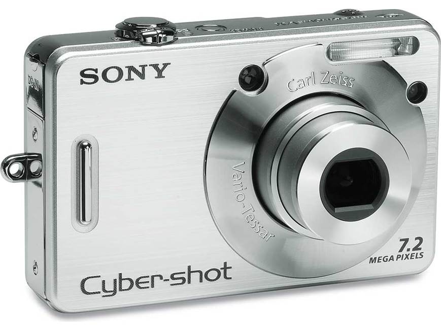Sony Cyber-shot® DSC-W70 7.2-megapixel digital camera at Crutchfield