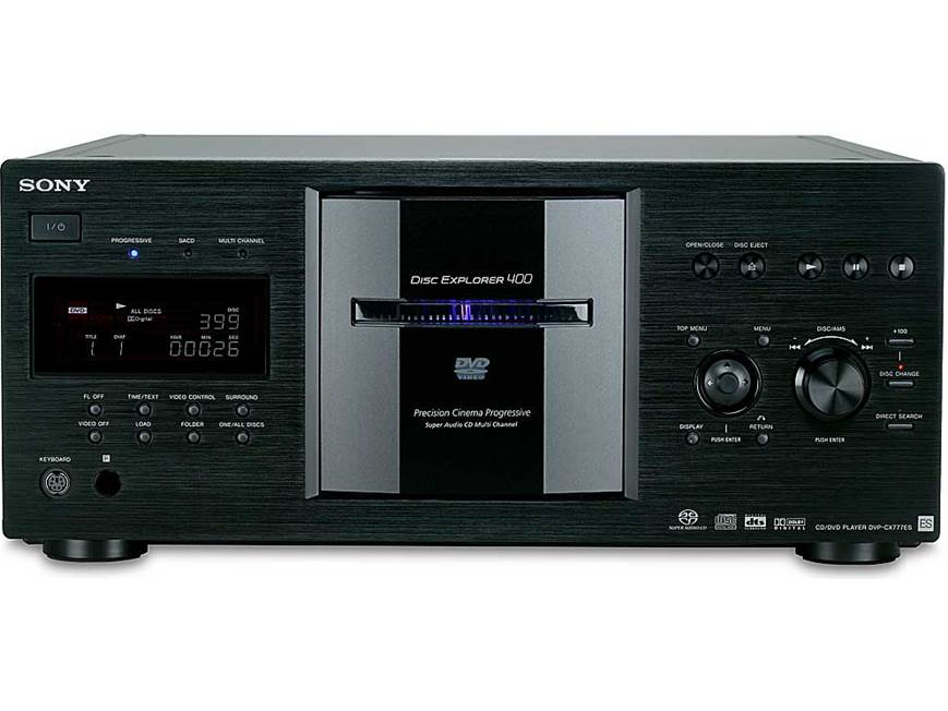 Sony ES DVP-CX777ES (Black) (Black) 400-disc DVD/CD/SACD changer