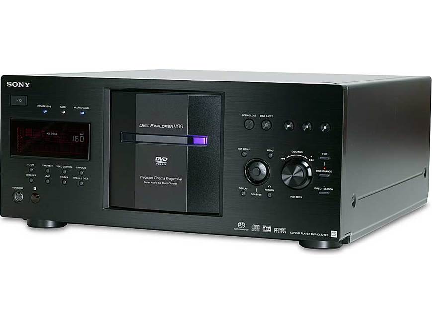 Sony ES DVP-CX777ES (Black) (Black) 400-disc DVD/CD/SACD changer