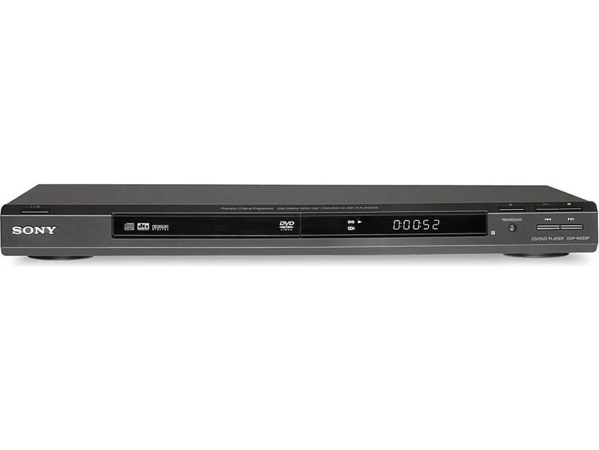 Sony DVP-NS55P (Black) DVD/CD player (Black) at Crutchfield