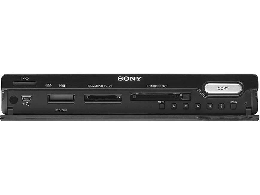 SONY DIGITAL PHOTO ALBUM HDPS-L1ハイビジョン映像 出力80GB Sony HDPS-L1 Digital photo player with 80GB hard drive at Crutchfield