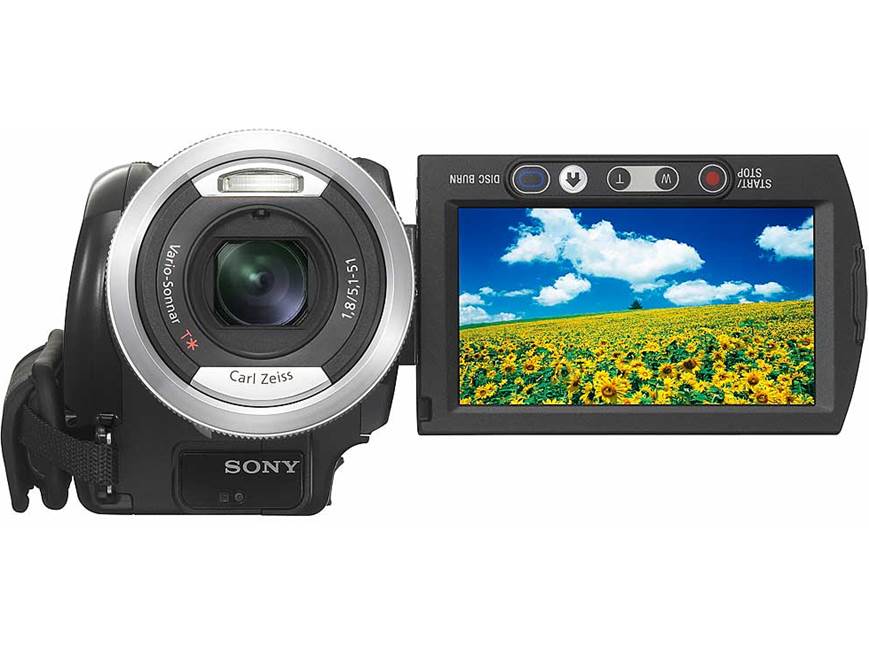 Sony HDR-SR1 30GB high-definition hard drive camcorder at Crutchfield