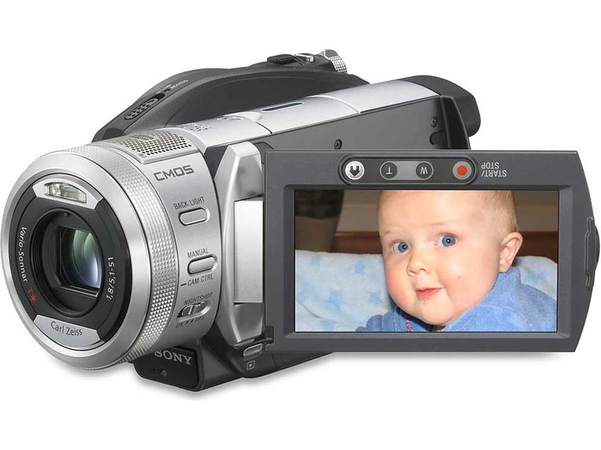 Sony HDR-UX1 High-definition DVD camcorder at Crutchfield