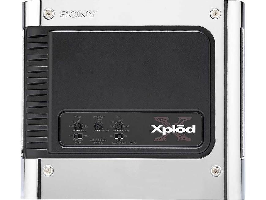 Sony Slim Series Bass Package XM-1S mono amplifier XS-LB12S