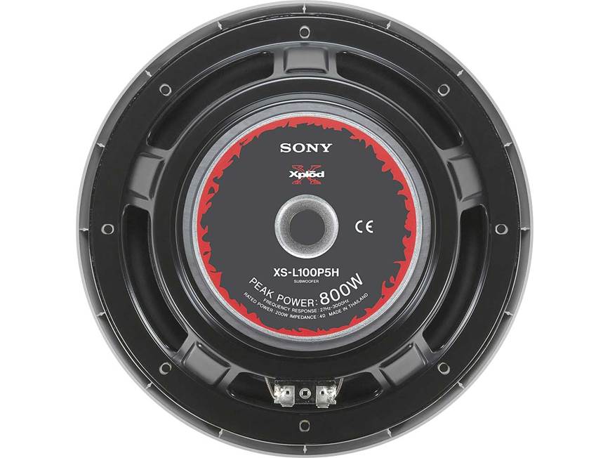 Sony Bass Package XM-1252GTR 2-channel amplifier Two XS-L100P5H 10