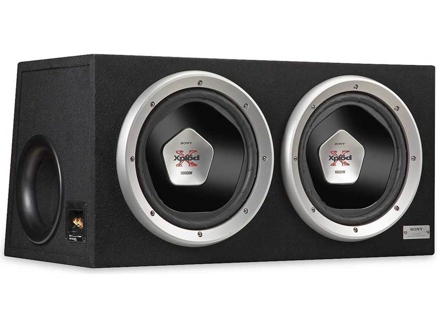 Sony XS-L120B5D Subwoofer enclosure with two 12
