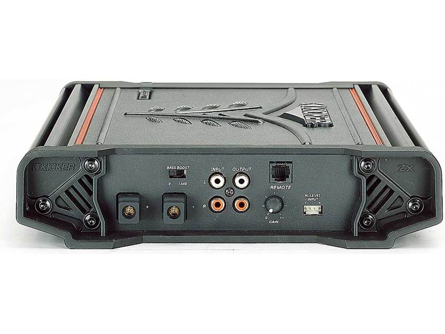 kicker　314260 Kicker ZX300.1 Mono subwoofer amplifier 300 watts RMS x 1 at 2