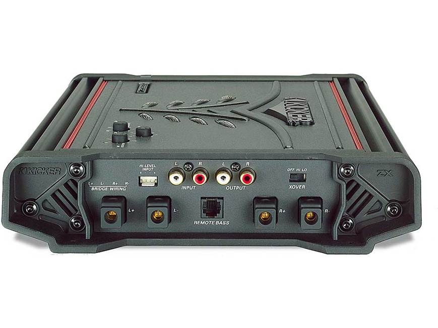 Kicker Bass Package Kicker ZX350.2 2-channel amplifier CompVR