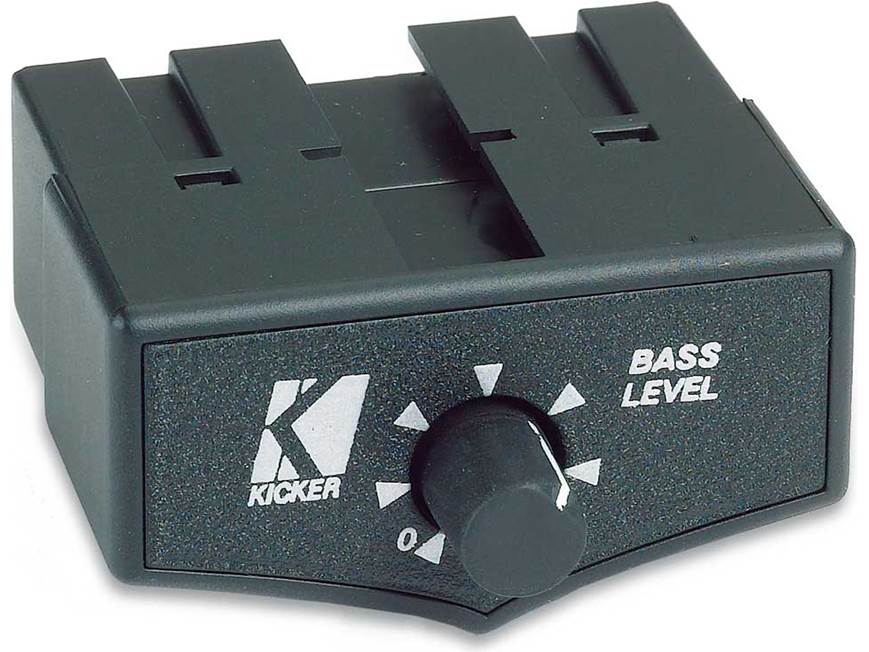 Kicker ZX350.2 2-channel car amplifier 110 watts RMS x 2 at