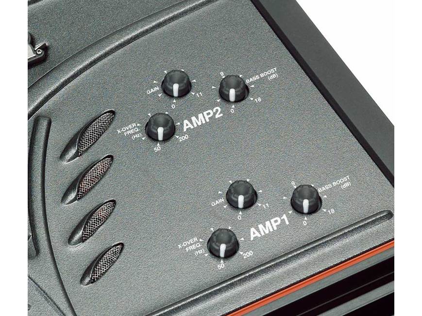 キョン Kicker ZX350.4 4-channel car amplifier 60 watts RMS x 4 at Crutchfield