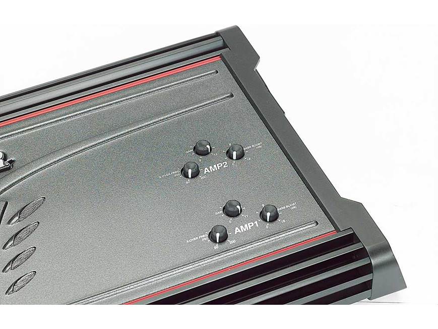 Kicker ZX650.4 4-channel car amplifier 120 watts RMS x 4 at