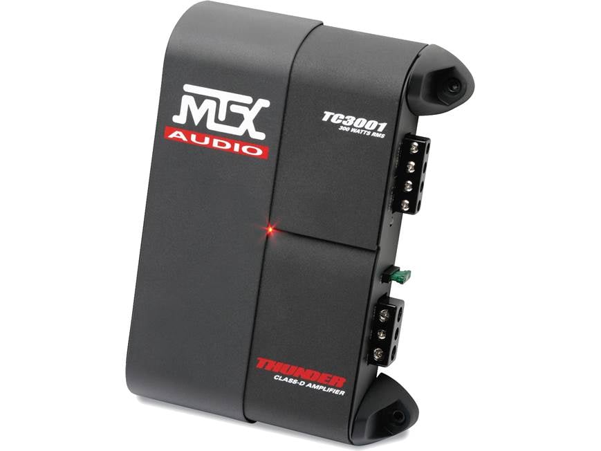 MTX Bass Package Thunder TC3001 mono amplifier Thunder4500 10
