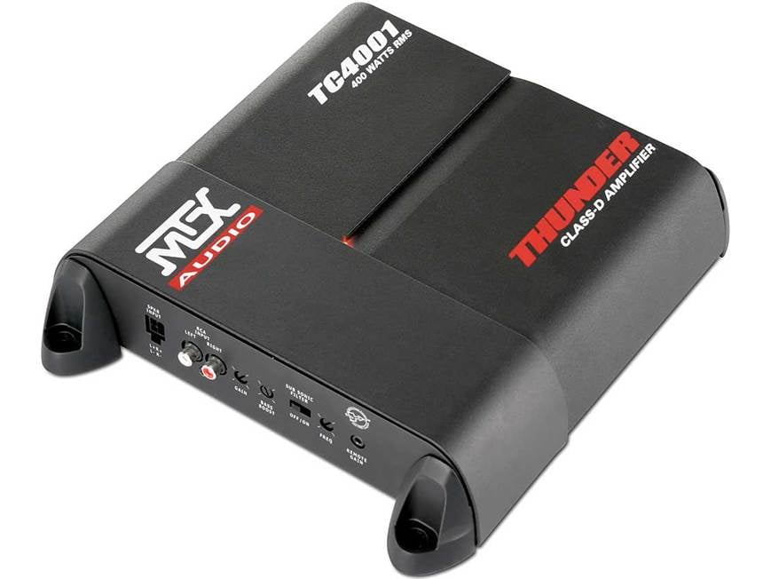 MTX Bass Package Thunder TC4001 mono amplifier Two Thunder4500 12