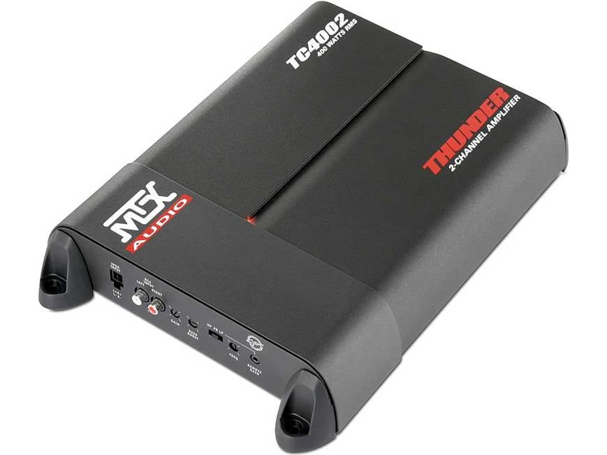 MTX Thunder TC4002 2-channel car amplifier 100 watts RMS x 2 at