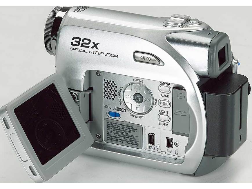 JVC GR-D396 Mini DV digital camcorder at Crutchfield