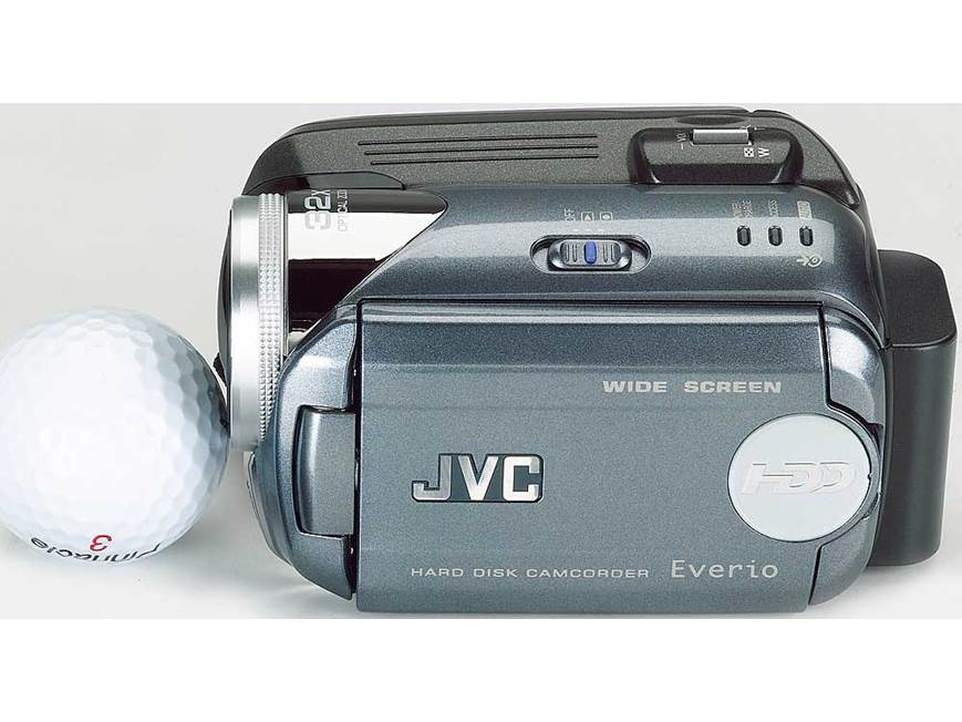 JVC GZ-MG37 30GB hard drive camcorder at Crutchfield