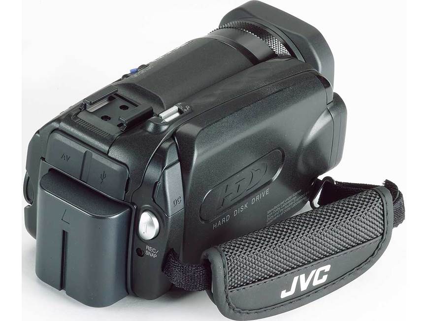 JVC GZ-MG505 30GB hard drive camcorder at Crutchfield