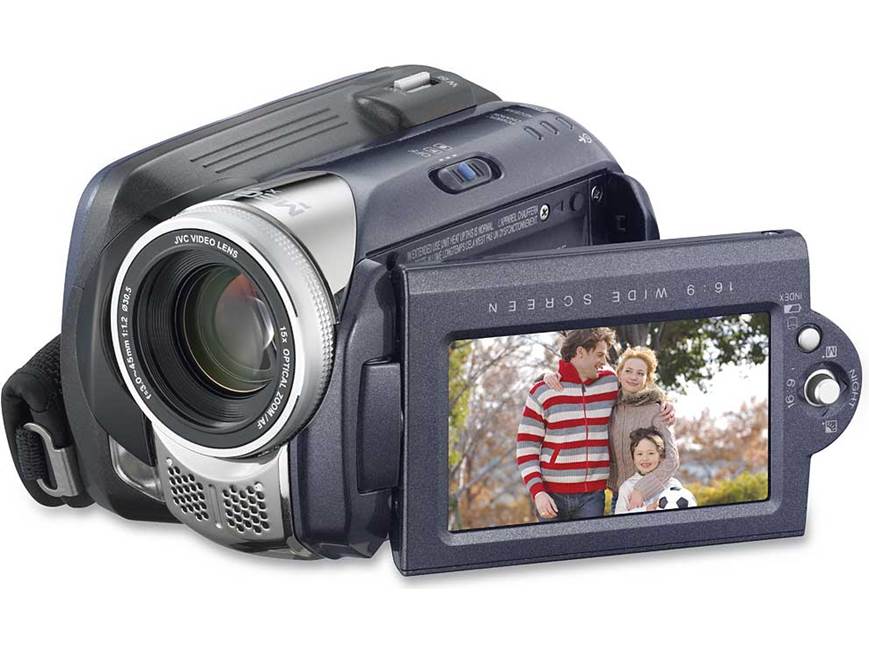 JVC GZ-MG57 Hard disk drive camcorder at Crutchfield
