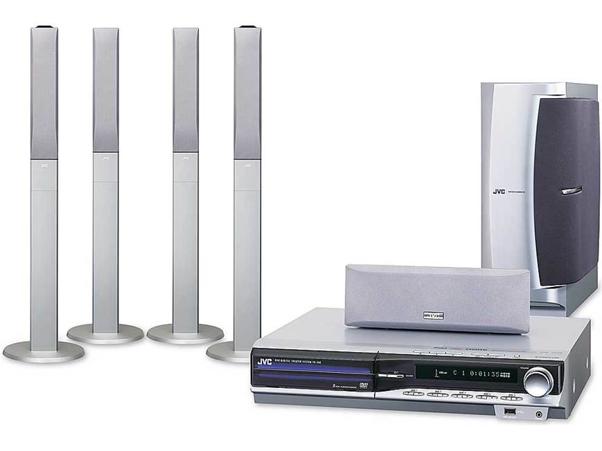 JVC TH-C60 5-disc DVD home theater system with digital video