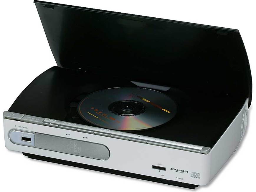 JVC UX-EP25 Micro system with iPod® input and controls at Crutchfield