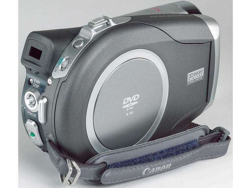 Canon DC22 DVD camcorder at Crutchfield