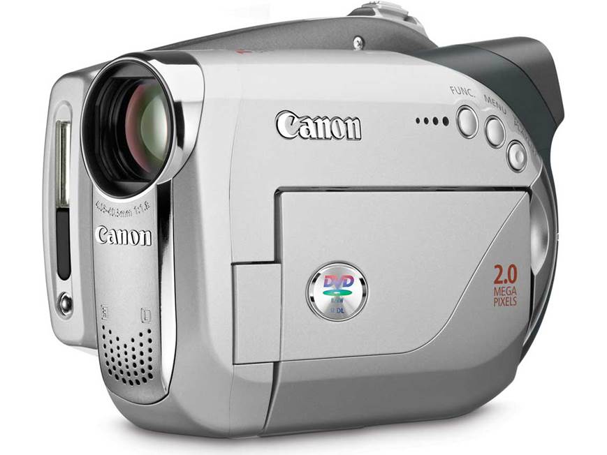 Canon DC22 DVD camcorder at Crutchfield