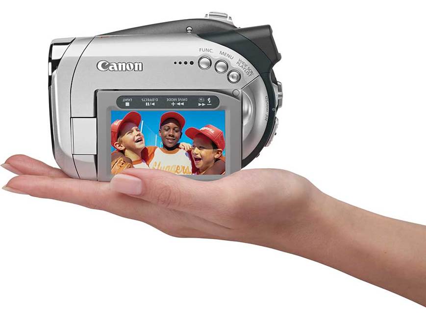 Canon DC22 DVD camcorder at Crutchfield