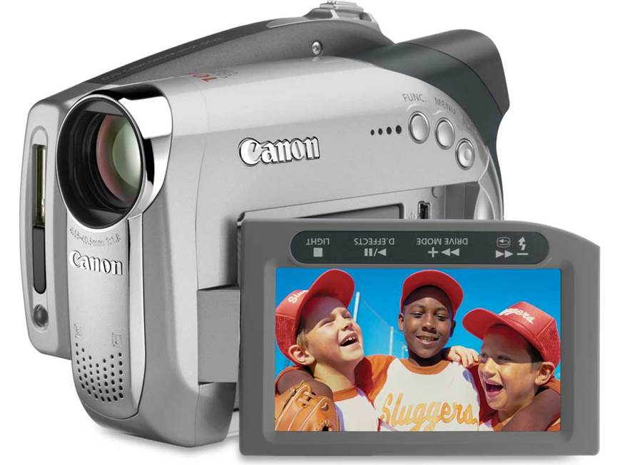 Canon ibis DC22 DVDビデオカメラ 【フルセット】 Canon DC22 DVD camcorder at Crutchfield