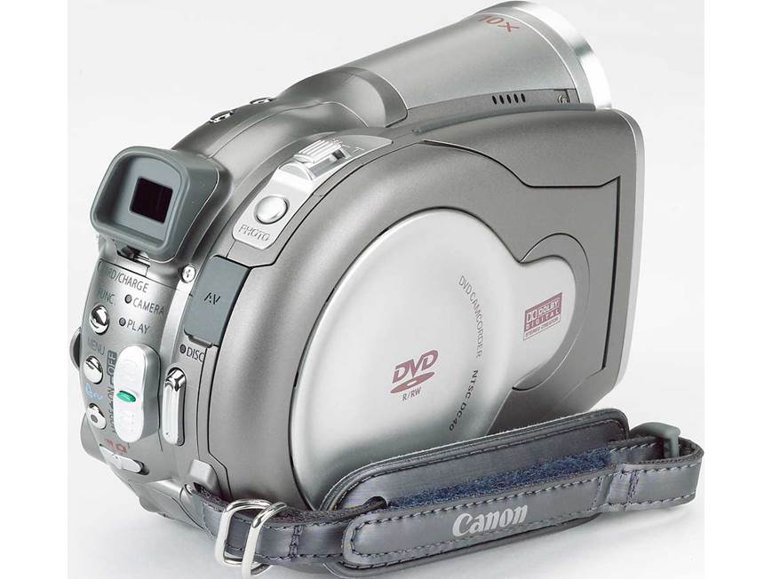 Canon DC40 DVD camcorder at Crutchfield