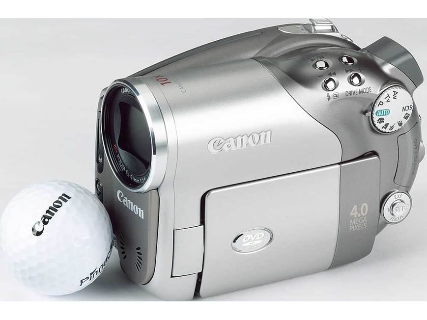 Canon DC40 DVD camcorder at Crutchfield