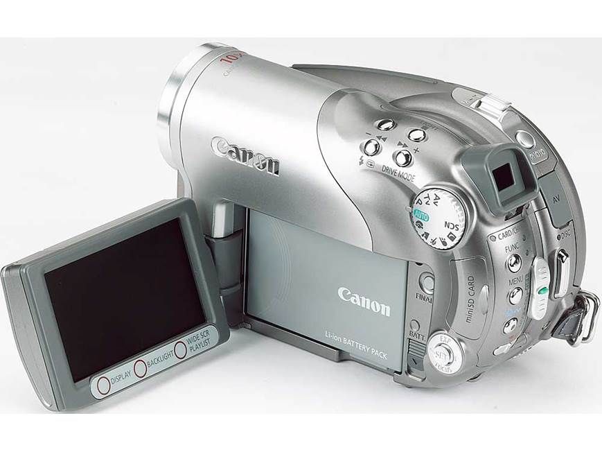 Canon DC40 DVD camcorder at Crutchfield