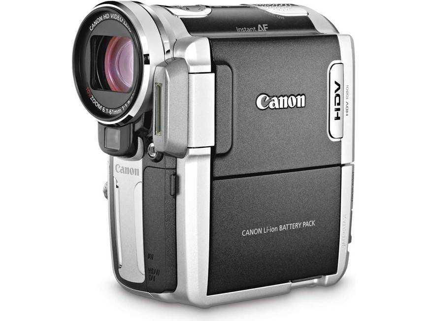 Canon HV10 High-definition Mini DV digital camcorder at Crutchfield
