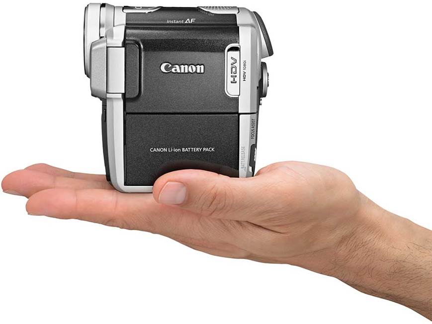 Canon HV10 High-definition Mini DV digital camcorder at Crutchfield