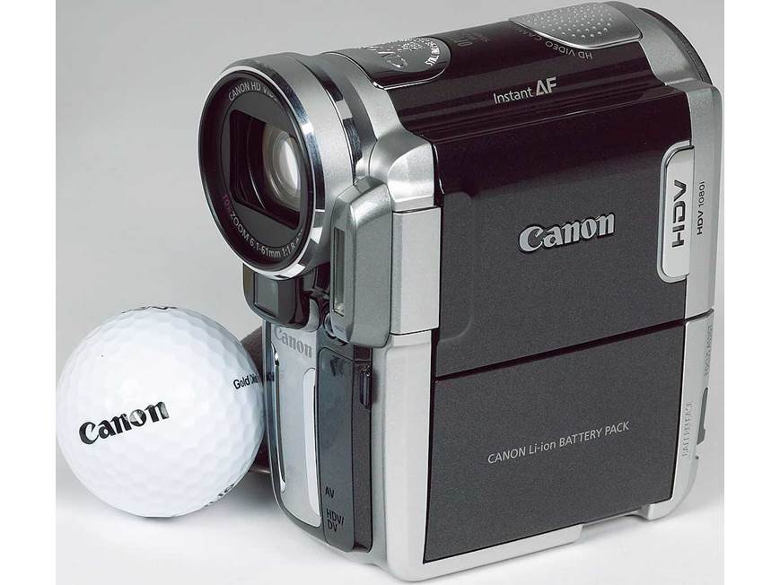 Canon HV10 High-definition Mini DV digital camcorder at Crutchfield