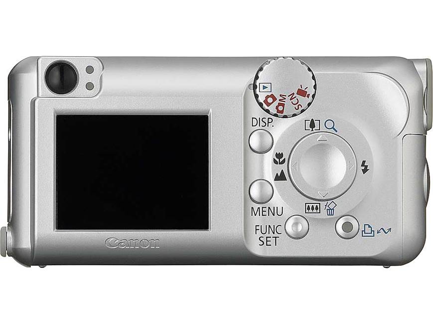 【超美品】Canon PowerShot A430 デジカメ　希少　シルバー Canon PowerShot A430 4-megapixel digital camera at Crutchfield