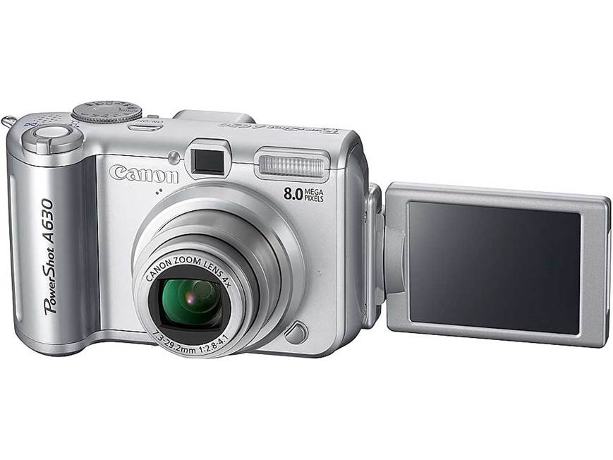 Canon PowerShot A630 8-megapixel digital camera at Crutchfield