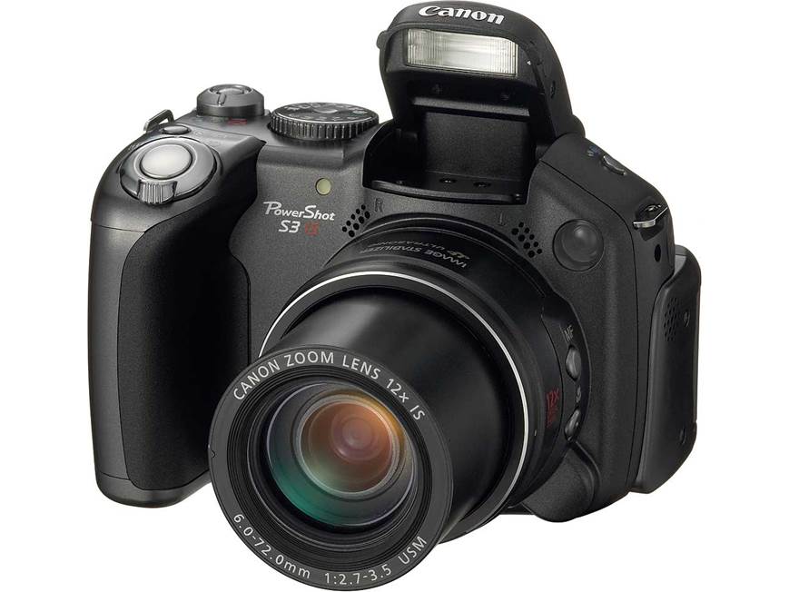 ＜動作品＞Canon PowerShot S3 IS　単三電池　自撮り Canon PowerShot S3 IS 6-megapixel digital camera with 12X optical