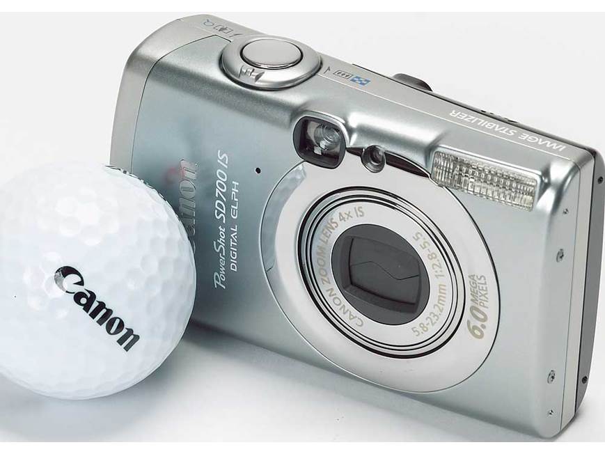 Canon PowerShot SD700 IS 6-megapixel digital camera at Crutchfield