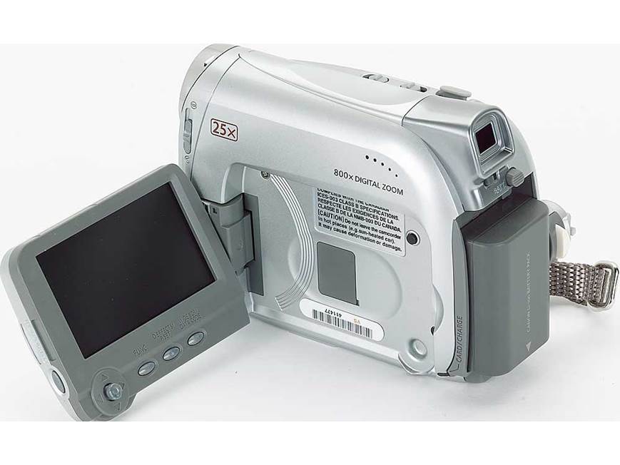 Canon ZR600 Mini DV digital camcorder at Crutchfield