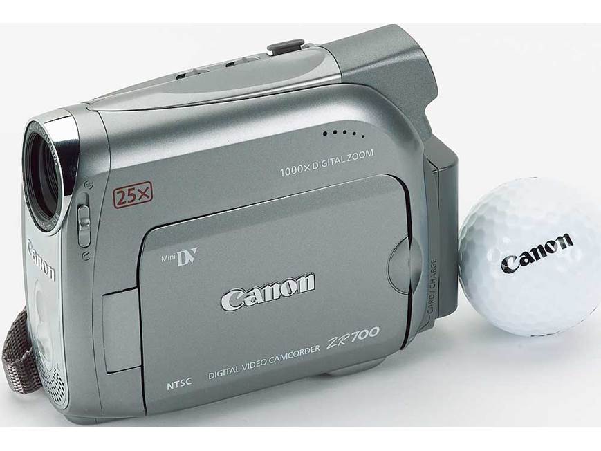 Canon ZR700 Mini DV digital camcorder at Crutchfield
