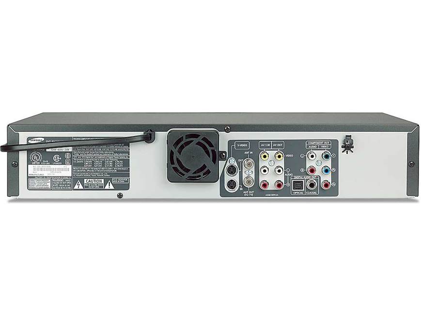 Samsung DVD-VR330 DVD recorder + HiFi VCR at Crutchfield